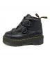 Dr.Martens (ドクターマーチン) DEVON FLOWER 2STRAP BOOT プラットフォーム ブーツ ブラック サイズ:UK4：9000円