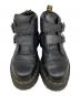 中古・古着 Dr.Martens (ドクターマーチン) DEVON FLOWER 2STRAP BOOT プラットフォーム ブーツ ブラック サイズ:UK4：9000円