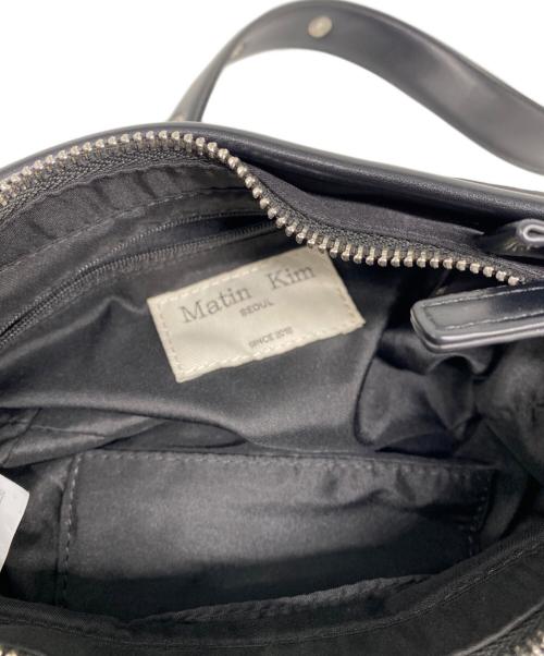 Matin Kim（マーティン・キム）Matin Kim (マーティン・キム) MADELEINE ROUND BAG ブラックの古着・服飾アイテム