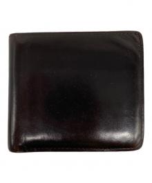 GANZO（ガンゾ）の古着「THIN BRIDLE 小銭入れ付き二つ折り財布」｜ブラウン