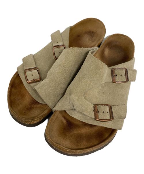 BIRKENSTOCK（ビルケンシュトック）BIRKENSTOCK (ビルケンシュトック) Zurich サンダル ベージュ サイズ: 42の古着・服飾アイテム
