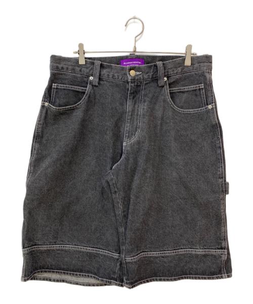 BlackEyePatch（ブラックアイパッチ）BlackEyePatch (ブラックアイパッチ) STATEMENT EMBROIDERED BAGGY DENIM SHORTS グレー サイズ: XLの古着・服飾アイテム