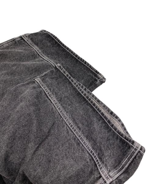 BlackEyePatch（ブラックアイパッチ）BlackEyePatch (ブラックアイパッチ) STATEMENT EMBROIDERED BAGGY DENIM SHORTS グレー サイズ: XLの古着・服飾アイテム