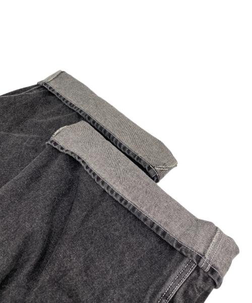 BlackEyePatch（ブラックアイパッチ）BlackEyePatch (ブラックアイパッチ) STATEMENT EMBROIDERED BAGGY DENIM SHORTS グレー サイズ: XLの古着・服飾アイテム