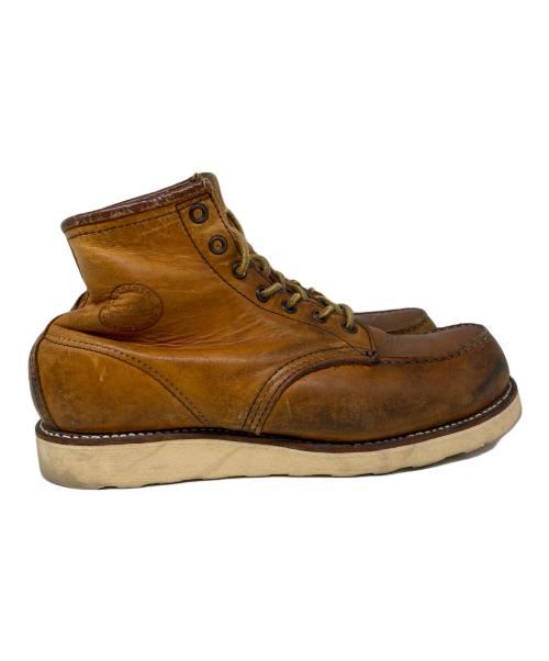 RED WING（レッドウィング）RED WING (レッドウィング) Irtish Setter 6-inch Classic Moc ブーツ ベージュ サイズ: 8Eの古着・服飾アイテム