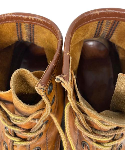 RED WING（レッドウィング）RED WING (レッドウィング) Irtish Setter 6-inch Classic Moc ブーツ ベージュ サイズ: 8Eの古着・服飾アイテム