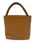 Ch!iii (チー) Shrink Leather Bascket シュリンクレザーバスケットバッグ ブラウン：11000円