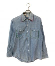 LEE（リー）の古着「60～70s シャンブレーシャツ」｜インディゴ