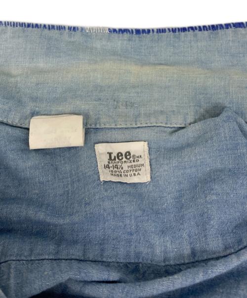 LEE（リー）LEE (リー) 60～70s シャンブレーシャツ インディゴ サイズ:14 1/2の古着・服飾アイテム