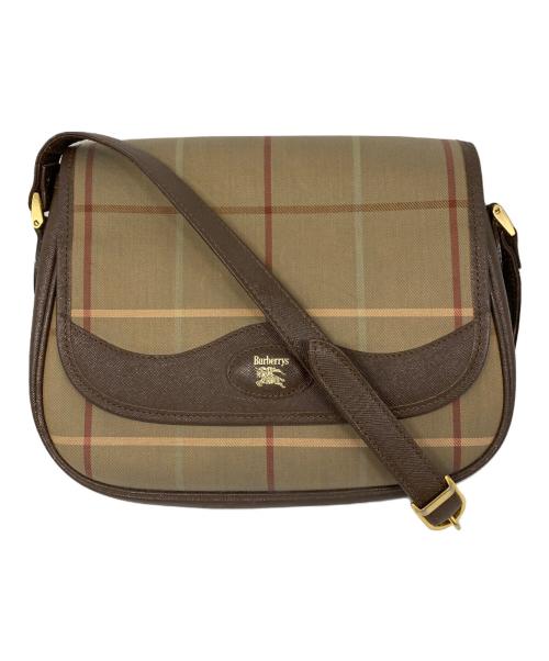 Burberry's（バーバリーズ）Burberry's (バーバリーズ) ノヴァチェックショルダーバッグ ベージュの古着・服飾アイテム