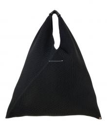 MM6 Maison Margiela（エムエムシックスメゾンマルジェラ）の古着「CLASSIC MESH JAPANESE HANDBAG / クラシックメッシュジャパニーズトートバッグ」｜ブラック