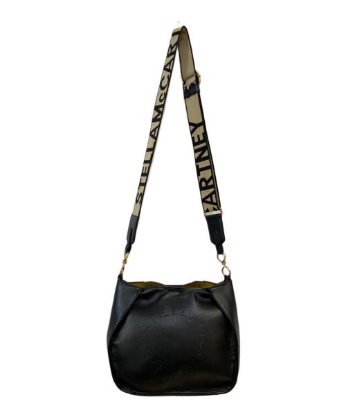 STELLA McCARTNEY（ステラマッカートニー）STELLA McCARTNEY (ステラマッカートニー) ステラ ロゴ ミニクロスボディバッグ ブラックの古着・服飾アイテム