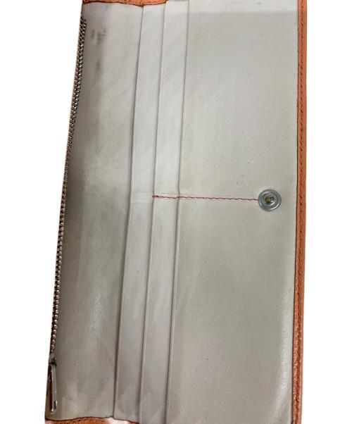 LOEWE（ロエベ）LOEWE (ロエベ) アナグラム ロングウォレット オレンジの古着・服飾アイテム