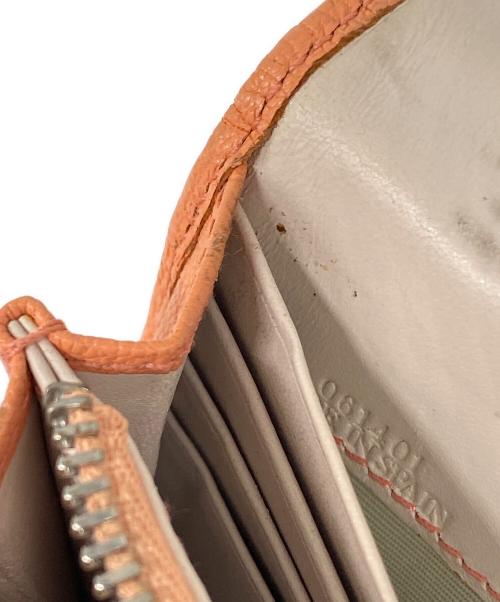 LOEWE（ロエベ）LOEWE (ロエベ) アナグラム ロングウォレット オレンジの古着・服飾アイテム