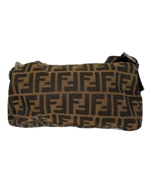 FENDI（フェンディ）FENDI (フェンディ) ズッカ柄 マンマバケット ハンドバッグ ブラウンの古着・服飾アイテム
