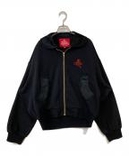 Vivienne Westwood RED LABELヴィヴィアンウエストウッドレッドレーベル）の古着「オーガニック裏毛ハートブルゾン」｜ブラック