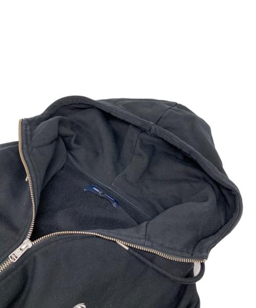 FRED PERRY（フレッドペリー）FRED PERRY (フレッドペリー) Hooded Zip Through Sweatshirt ブラック サイズ:Mの古着・服飾アイテム