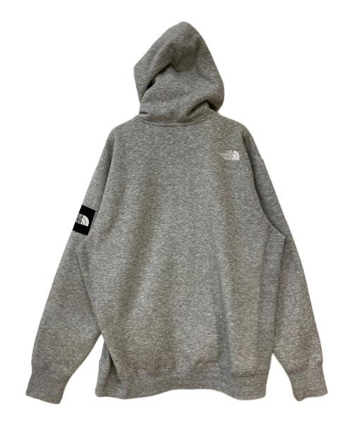 THE NORTH FACE（ザ ノース フェイス）THE NORTH FACE (ザ ノース フェイス) Square Logo Full Zip パーカー グレー サイズ:XLの古着・服飾アイテム