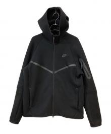 NIKE（ナイキ）の古着「TECH FLEECE FULL ZIP WIND RUNNER HOODIE」｜ブラック