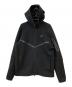 NIKE（ナイキ）の古着「TECH FLEECE FULL ZIP WIND RUNNER HOODIE」｜ブラック