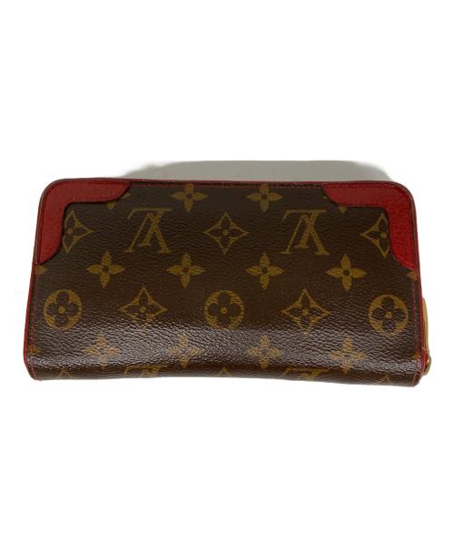 LOUIS VUITTON（ルイ ヴィトン）LOUIS VUITTON (ルイ ヴィトン) ジッピーウォレット・レティーロ ブラウンの古着・服飾アイテム