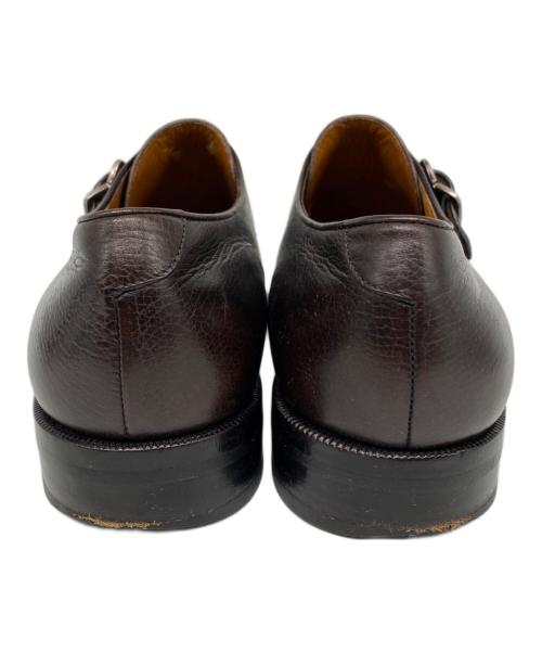 Salvatore Ferragamo（サルヴァトーレ フェラガモ）Salvatore Ferragamo (サルヴァトーレ フェラガモ) モンクストラップシューズ ブラウン サイズ:7.5 2Eの古着・服飾アイテム