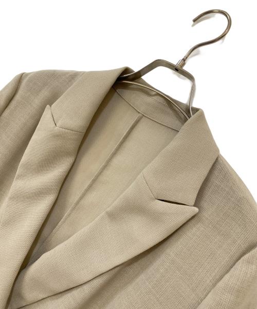 LOUNIE（ルーニー）LOUNIE (ルーニー) シアーテーラードジャケット ベージュ サイズ:36の古着・服飾アイテム