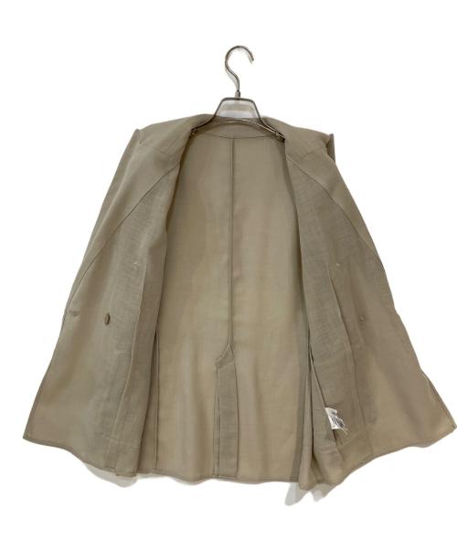 LOUNIE（ルーニー）LOUNIE (ルーニー) シアーテーラードジャケット ベージュ サイズ:36の古着・服飾アイテム