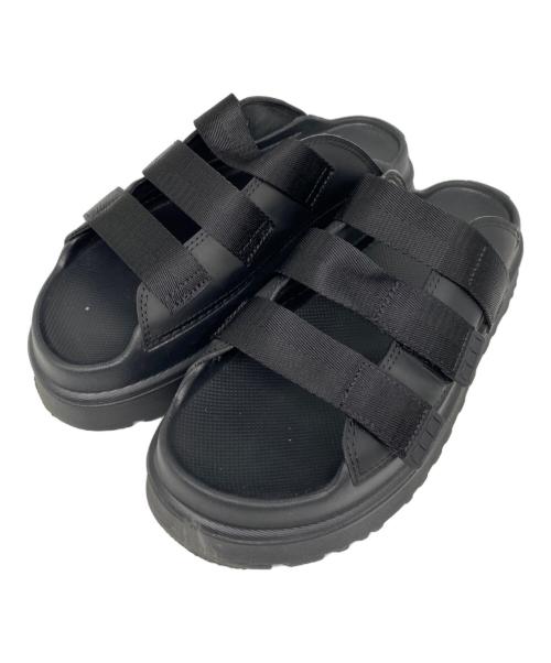 UGG（アグ）UGG (アグ) GoldenGlow Slide プラットフォームサンダル ブラック サイズ:27cm(ウィメンズ規格）の古着・服飾アイテム