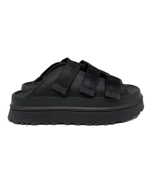 UGG（アグ）UGG (アグ) GoldenGlow Slide プラットフォームサンダル ブラック サイズ:27cm(ウィメンズ規格）の古着・服飾アイテム