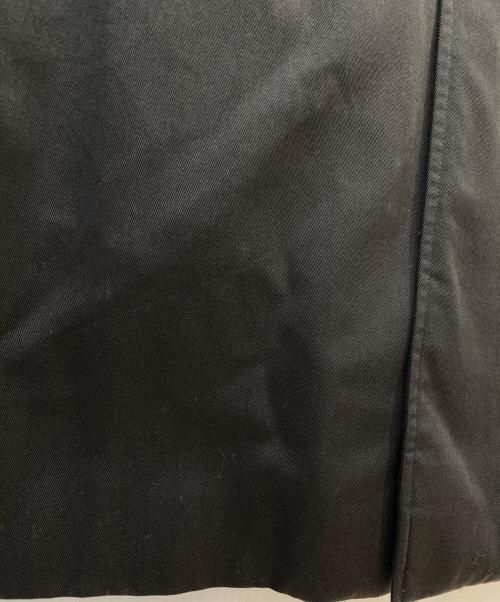 Burberry's（バーバリーズ）Burberry's (バーバリーズ) ライナー付 裏地ノヴァチェック 比翼ステンカラーコート ブラック サイズ:無の古着・服飾アイテム