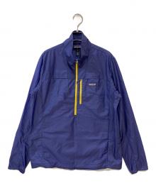 Patagonia（パタゴニア）の古着「フーディニ・スタッシュ・1/2ジップ・プルオーバー」｜ネイビー