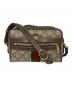 GUCCI（グッチ）の古着「GGスプリーム オフィディア シェリーライン ショルダーバッグ」｜ブラウン
