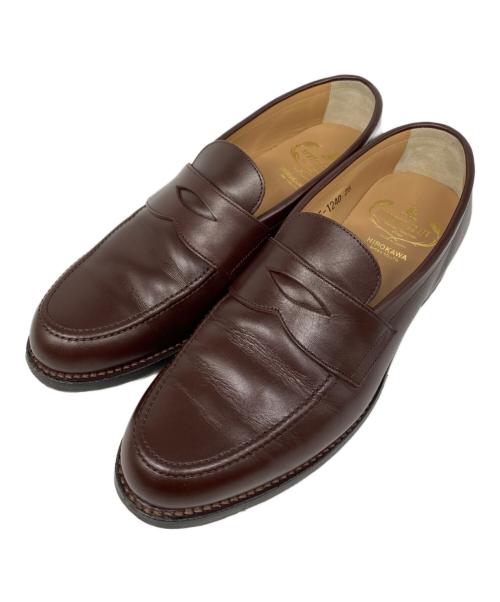 SCOTCH GRAIN（スコッチグレイン）SCOTCH GRAIN (スコッチグレイン) コインローファー ブラウン サイズ:25cmの古着・服飾アイテム