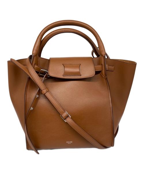 CELINE（セリーヌ）CELINE (セリーヌ) Big Bag Small with Long Strap タンの古着・服飾アイテム