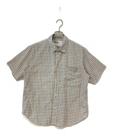 中古・古着通販】MHL (マーガレットハウエル) GINGHAM COTTON LINEN