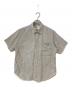 MHL（マーガレットハウエル）の古着「GINGHAM COTTON LINEN コットンリネンギンガムチェックシャツ」｜グレー