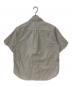MHL (マーガレットハウエル) GINGHAM COTTON LINEN コットンリネンギンガムチェックシャツ グレー サイズ:M：6000円