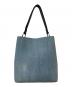 COACH (コーチ) Town Bucket Bag デニム2WAYショルダーバッグ インディゴ：7000円