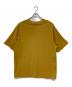maison kitsune (メゾンキツネ) BOLD FOX HEAD PATCH OVERSIZE TEE SHIRT イエロー サイズ:L：8000円