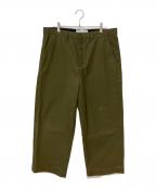 LOEWEロエベ）の古着「トラウザーズワイドパンツ」｜military green