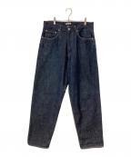 AURALEEオーラリー）の古着「21AW HARD TWIST DENIM WIDE PANTS」｜インディゴ