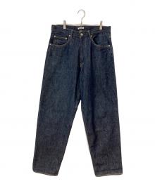 AURALEE（オーラリー）の古着「21AW HARD TWIST DENIM WIDE PANTS」｜インディゴ