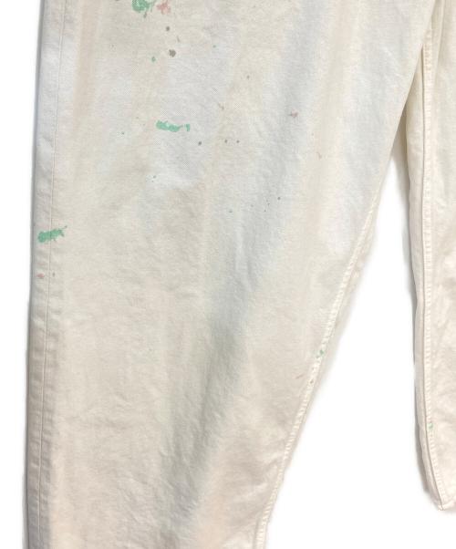 ANCELLM（アンセルム）ANCELLM (アンセルム) AGING WIDE 5P DENIM PANTS ホワイト サイズ:3の古着・服飾アイテム