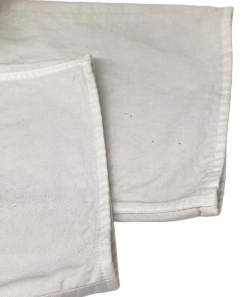 ANCELLM（アンセルム）ANCELLM (アンセルム) AGING WIDE 5P DENIM PANTS ホワイト サイズ:3の古着・服飾アイテム