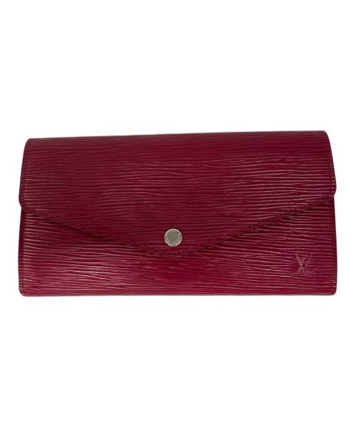 LOUIS VUITTON（ルイ ヴィトン）LOUIS VUITTON (ルイ ヴィトン) ポルトフォイユ・サラ 長財布 フューシャピンクの古着・服飾アイテム