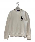 POLO RALPH LAURENポロ・ラルフローレン）の古着「ビッグポニースウェット」｜ホワイト