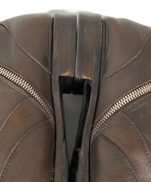 Salvatore Ferragamo（サルヴァトーレ フェラガモ）Salvatore Ferragamo (サルヴァトーレ フェラガモ) サイドジップブーツ ブラウン サイズ:10Eの古着・服飾アイテム