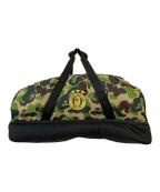 adidas×A BATHING APEアディダス×アベイシングエイプ）の古着「DUFFLE BAG ダッフルバッグ」｜クルーグリーン
