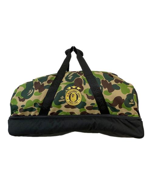 adidas（アディダス）adidas (アディダス) A BATHING APE (アベイシングエイプ) DUFFLE BAG ダッフルバッグ クルーグリーンの古着・服飾アイテム